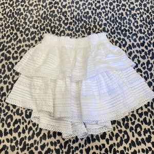 Aerie Rock n’ Ruffle Mini Skirt